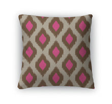 Load image into Gallery viewer, Throw Pillow, Modern Ikat Pattern For Web Or Home Decor