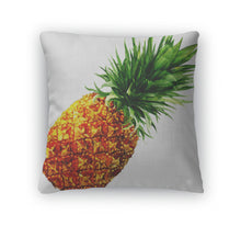 Load image into Gallery viewer, Throw Pillow, Watercolor Pineapple Isolated