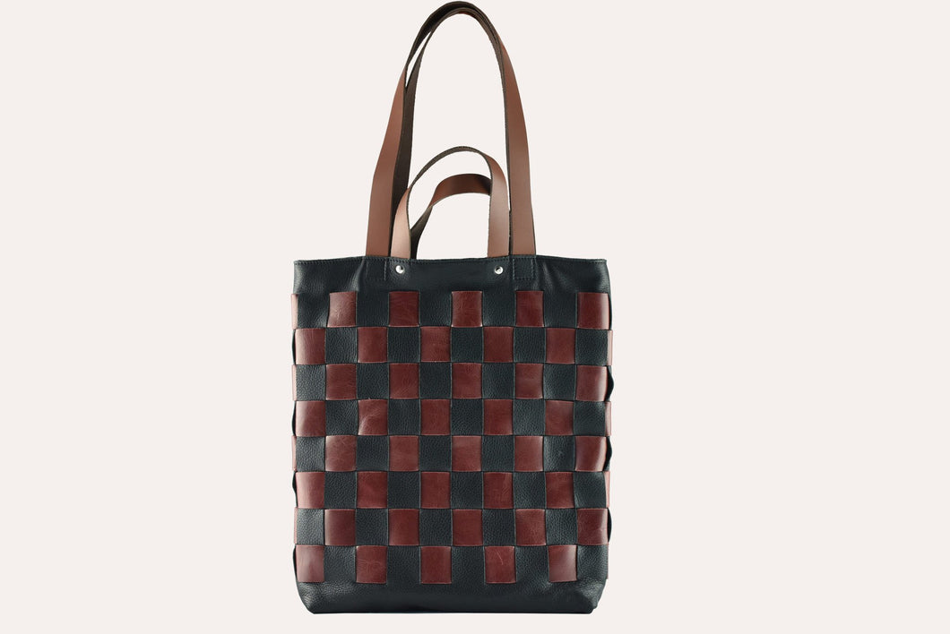 Checkered Tote