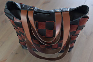 Checkered Tote