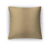 Throw Pillow, Brushed Gold