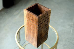 Modern Wood Slot Lamp