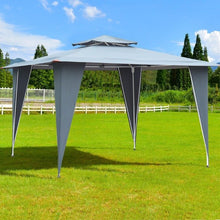 Load image into Gallery viewer, 2 Tier 11.5&#39;x11.5&#39; Gazebo Canopy Shelter