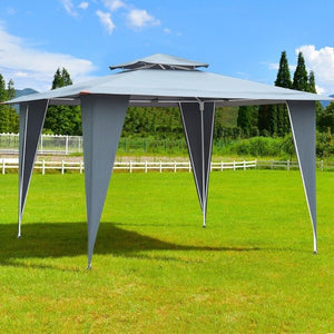 2 Tier 11.5'x11.5' Gazebo Canopy Shelter