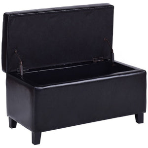 32'' Storage Ottoman Bench Living Room