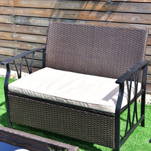 Load image into Gallery viewer, 4 PC Garden Furniture Set Outdoor Patio