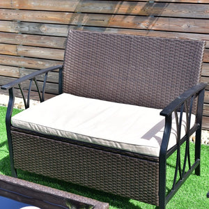 4 PC Garden Furniture Set Outdoor Patio