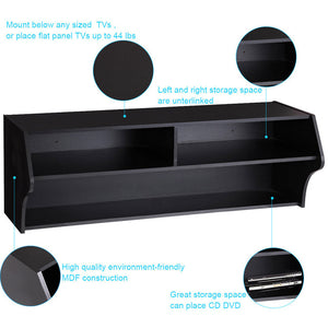 48.5" Wall Mounted Audio/Video TV Stands