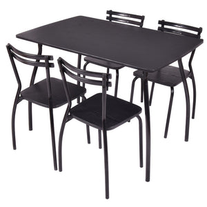 5 Piece Dining Set Table and 4 Chairs