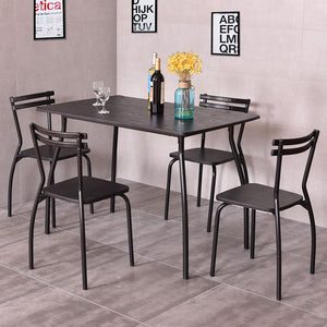 5 Piece Dining Set Table and 4 Chairs