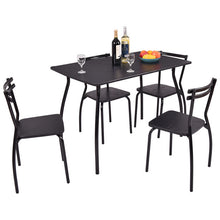 Load image into Gallery viewer, 5 Piece Dining Set Table and 4 Chairs