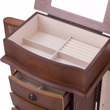 Load image into Gallery viewer, Jewelry Cabinet Armoire Storage Chest Box