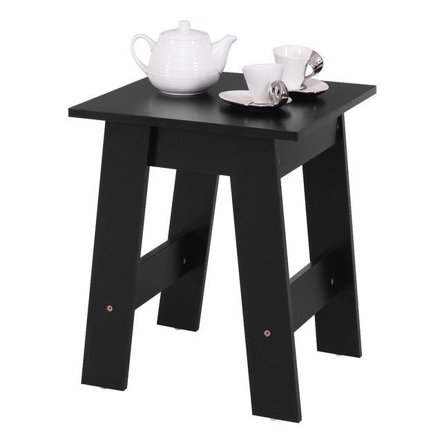 Modern Wood End Table Accent Coffee Table