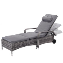 Load image into Gallery viewer, Outdoor Chaise Lounge Chair Recliner