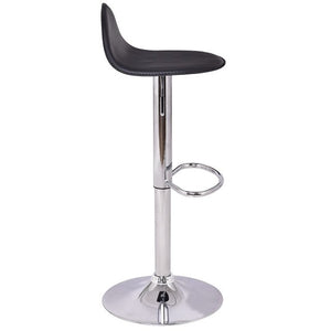 Set of 2Pcs Swivel Bar Stools Modern