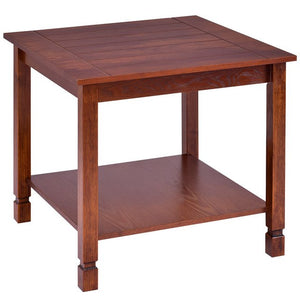 Wood Side Table Living Room End Table