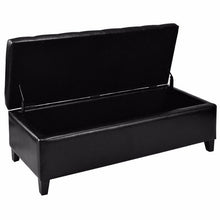 Load image into Gallery viewer, 51&#39;&#39; Storage Ottoman Bench Modern PU