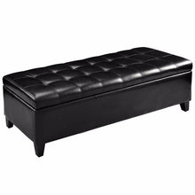 Load image into Gallery viewer, 51&#39;&#39; Storage Ottoman Bench Modern PU