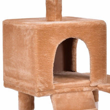 Load image into Gallery viewer, 52&quot; Cat Tree Wood Cat Jumping Toy with