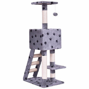 Pet Cat Tree Play House Tower Condo Bed