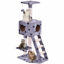 Load image into Gallery viewer, Pet Cat Tree Play House Tower Condo Bed