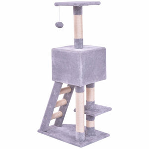 Pet Cat Tree Play House Tower Condo Bed