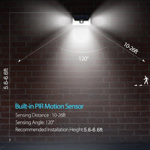 Load image into Gallery viewer, LITOM 24 LED solar light IP65 waterproof Wide