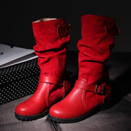 Ladies Women Winter Boots Hot Sale 2018 Extra Wide