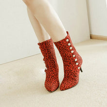 Load image into Gallery viewer, Leopard-Printed Shoes Women&#39;s Snow Boots