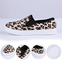 Load image into Gallery viewer, Women&#39;s panther  Flat Shoes Round