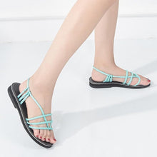 Load image into Gallery viewer, Summer Hot 2018 Sandals Female Women Cross Roman