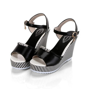 Women Shoes Casual High Heel Sandals Fashion