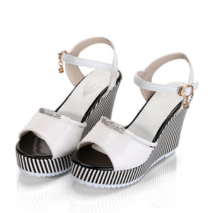 Women Shoes Casual High Heel Sandals Fashion