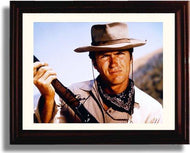 Framed Clint Eastwood Autograph Replica Print