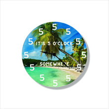 Load image into Gallery viewer, Beer Themed Clock