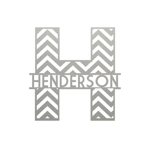 Chevron Monogram