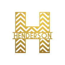 Load image into Gallery viewer, Chevron Monogram