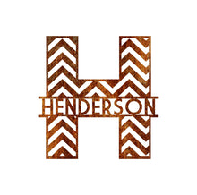 Load image into Gallery viewer, Chevron Monogram