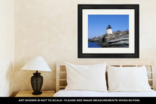 Load image into Gallery viewer, Framed Print, Castle Hill Lighthouse Rhode Island USA