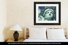 Load image into Gallery viewer, Framed Print, USA New York Statue Of Liberty