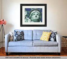 Load image into Gallery viewer, Framed Print, USA New York Statue Of Liberty