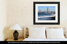 Load image into Gallery viewer, Framed Print, San Francisco Golden Gate Bridge