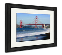 Load image into Gallery viewer, Framed Print, San Francisco Golden Gate Bridge