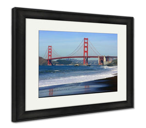 Framed Print, San Francisco Golden Gate Bridge