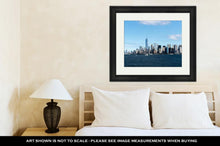 Load image into Gallery viewer, Framed Print, New York City Manhattan Skyline One World Trade Center Tower