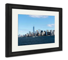 Load image into Gallery viewer, Framed Print, New York City Manhattan Skyline One World Trade Center Tower