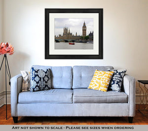 Framed Print, London Landmarks