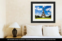 Load image into Gallery viewer, Framed Print, Beautiful Photo Of The Eiffel Tower In Paris