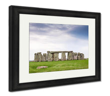 Load image into Gallery viewer, Framed Print, Stonehenge Is Famous Prehistoric Landmark And World Heritage Site Stonehenge On