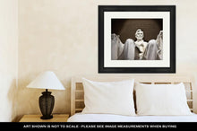 Load image into Gallery viewer, Framed Print, White Lincoln Statue Close Up Memorial Washington Dc